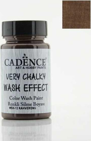 Cadence Wash Effect Renkli Silme Boyası 90 ml. 12 KAHVERENGİ