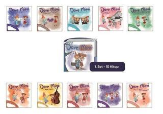Dore Mimi - Müzikle Değerler Eğitimi Set 1 - 10 Kitap Takım - Funda Özyurt - Hiç Yayınları