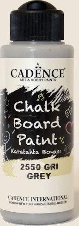 Cadence Chalkboard Paint Karatahta Boyası 120 ml. 2550 Gri