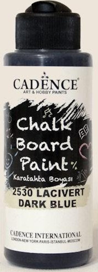 Cadence Chalkboard Paint Karatahta Boyası 120 ml. 2530 Lacivert