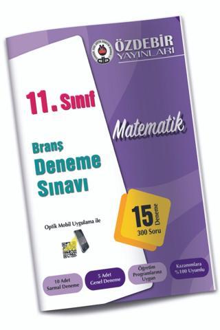 Özdebir Yayınları 11. Sınıf Matematik Branş Deneme - Özdebir Yayınları