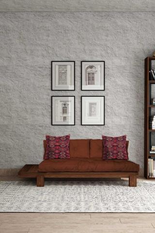 Woodesk Arin Masif Ceviz-antrasit Renk Sedir Cpt8379-200