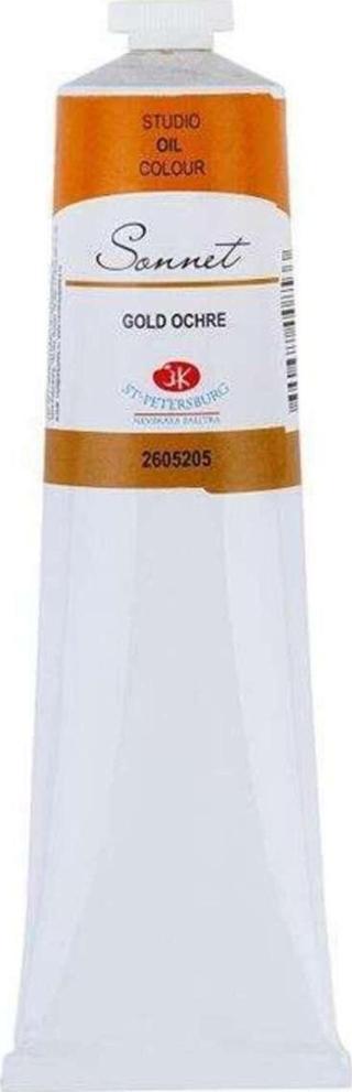 St. Petersburg S.P.Sonnet Studıo Oıl Colour 120Ml 205 Gold Ochre