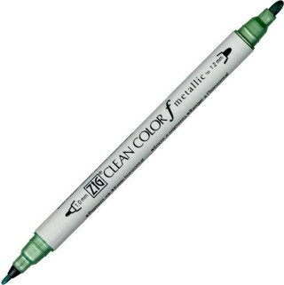 Zig Clean Color f Çift Uçlu Kalem 121 Metallic Green