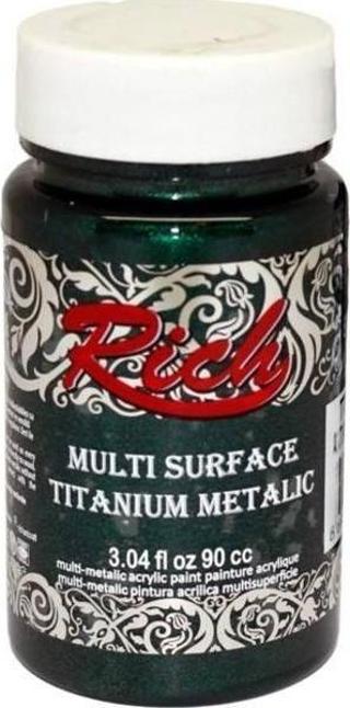 Rich Multi Surface Titanium Metalik Boya 90 cc. 2554 ANTİK YEŞİL
