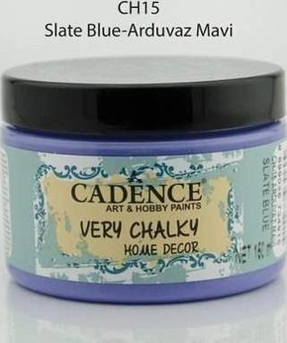 Cadence Very Chalky Home Decor Mobilya Boyası 150 ml. CH-15 ARDUVAZ MAVİ