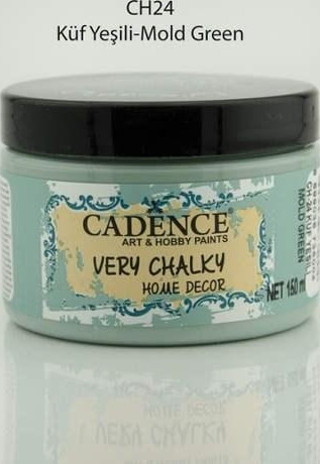 Cadence Very Chalky Home Decor Mobilya Boyası 150 ml. CH-24 KÜF YEŞİLİ