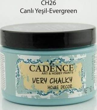 Cadence Very Chalky Home Decor Mobilya Boyası 150 ml. CH-26 CANLI YEŞİL