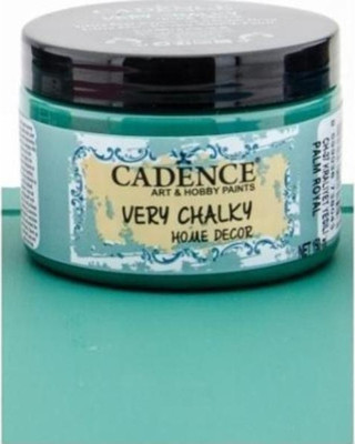 Cadence Very Chalky Home Decor Mobilya Boyası 150 ml. CH-37 KRALİYET YEŞİLİ