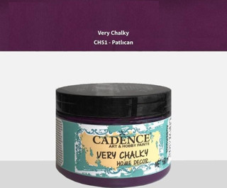 Cadence Very Chalky Home Decor Mobilya Boyası 150 ml. CH-51 PATLICAN