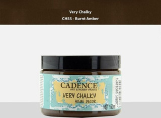 Cadence Very Chalky Home Decor Mobilya Boyası 150 ml. CH-55 BURNT UMBER