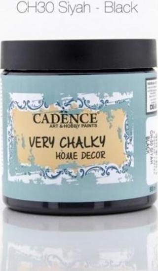 Cadence Very Chalky Home Decor Mobilya Boyası 500 ml. CH-30 SİYAH