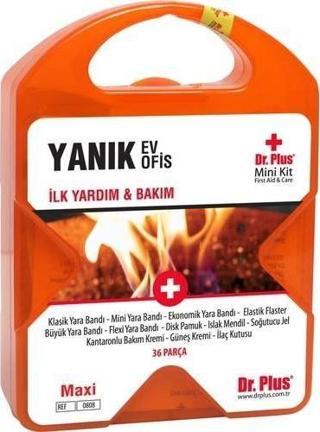 Dr Plus İlk Yardım Çantası Yanık Ev Ofis Mini Kit