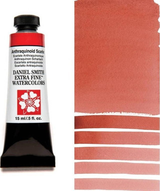 Daniel Smith Extra Fine Tüp Suluboya 15 ml Seri 3 Anthraquinoid Scarlet