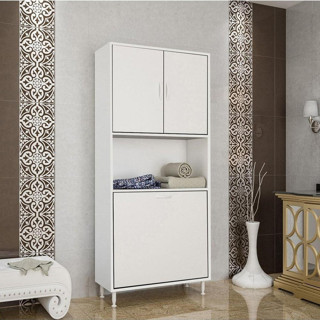 Modilayn Mutfak Dolabı Sepetli Kirli Camasır Dolabı Banyo Dolabı Çocuk Odası Oyuncak Dolabı