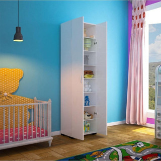 Modilayn Ofis Dolabı 8 Raflı Çok Amaçlı Dolap Mutfak Dolabı Banyo Dolabı