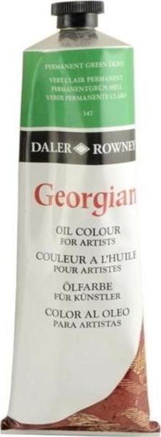 Daler Rowney Georgian Yağlı Boya 225 ml 347 Permanent Light Green