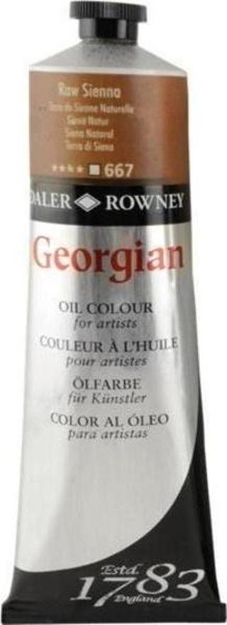 Daler Rowney Georgian Yağlı Boya 225 ml 667 Raw Sienna