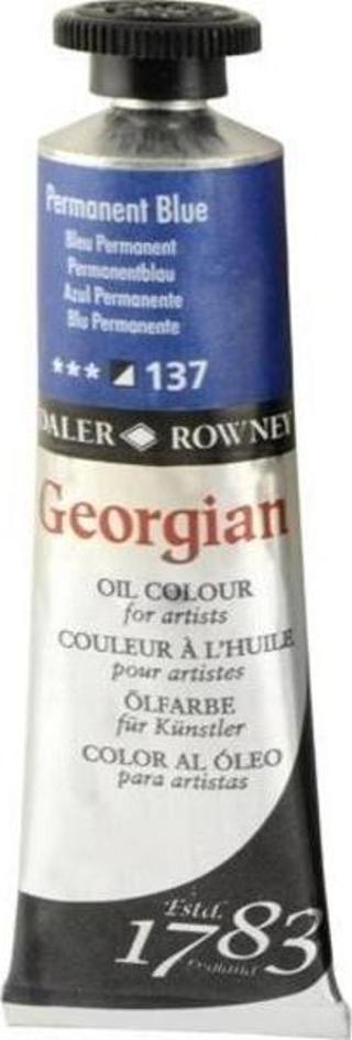 Daler Rowney Georgian Yağlı Boya 38 ml 137 Permanent Blue