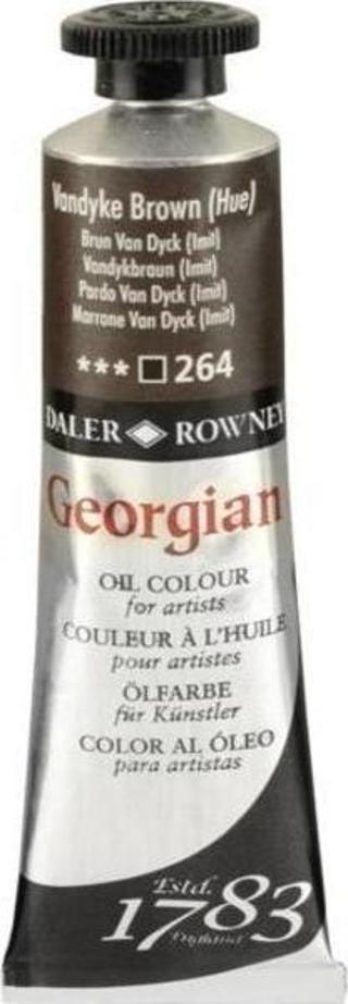 Daler Rowney Georgian Yağlı Boya 38 ml 264 Vandyke Brown Hue