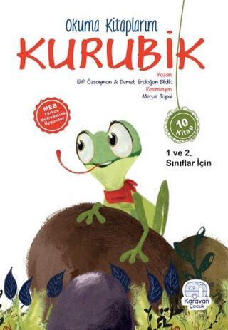 Kurubik - Okuma Kitaplarım Seti - 1. ve 2. Sınıflar İçin - 10 Kitap Takım - Demet Erdoğan Bildik - Karavan Çocuk