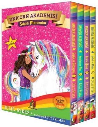 Unicorn Akademisi Sihirli Maceralar Seti 1 - 4 Kitap Takım - Julie Sykes - Orman Kitap