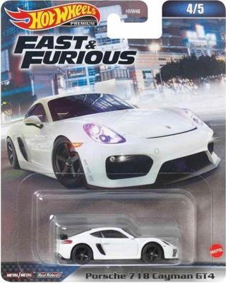 Hot Wheels Premium Fast & Furious Porche 718 Cayman GR4 HNW46 HKD20