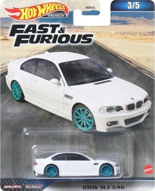 Hot Wheels Premium Fast & Furious BMW M3 E46 HNW46 HNW52