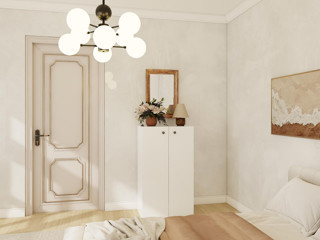 2 Kapaklı Çok Amaçlı Beyaz Dolap