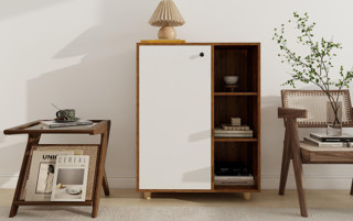 Çok Amaçlı Kitaplık Amalfi-Beyaz