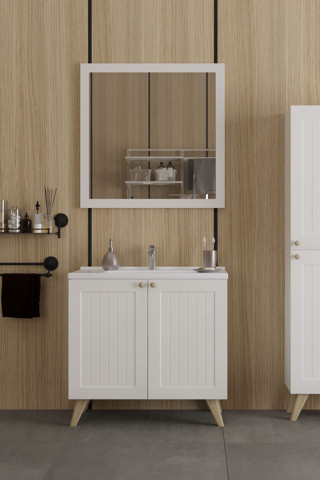 Fly Mobilya DURU BANYO DOLABI