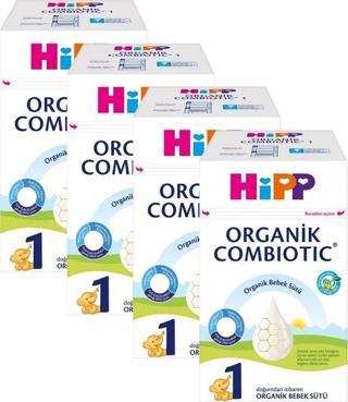 Hipp 1 Organik Bebek Sütü Combiotic 600 gr X 4 Adet