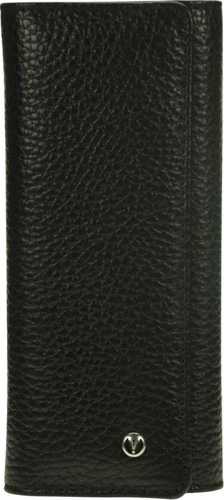 Scrikss Toscana Hakiki Deri İkili Kalem Kılıfı Siyah