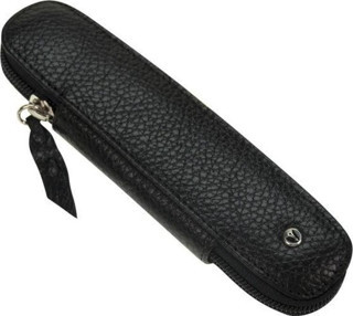 Scrikss Toscana Hakiki Deri Tekli Kalem Kılıfı Siyah DR2109-1