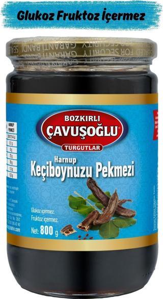 Bozkırlı Çavuşoğlu Keçiboynuzu Pekmezi (HARNUP) Cam Kavanoz 800g