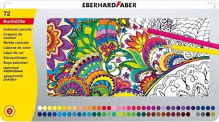 Eberhard Faber Kuru Boya 72 Renk Metal Kutu