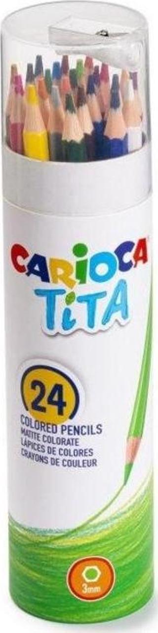 Carioca Tita Kuru Boya Kalemi 24'lü (Tüpte)