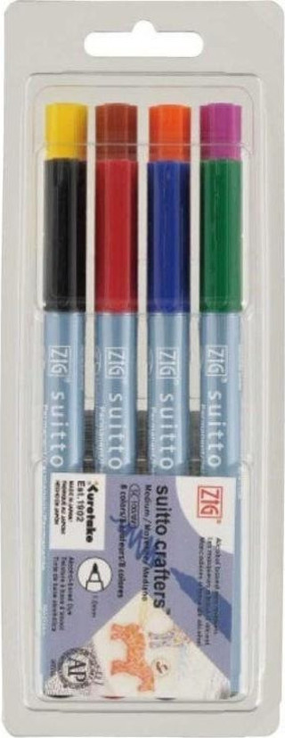 Zig Suitto Crafters Permanent Kalem Medium Uç 8 Renk
