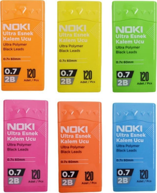 Noki Ultra Esnek Kalem Ucu 0.7 mm 2B 120"li Tüp