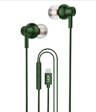 LinkTech H72 Ekstra Bass Type-C Kulak İçi Kablolu Kulaklık