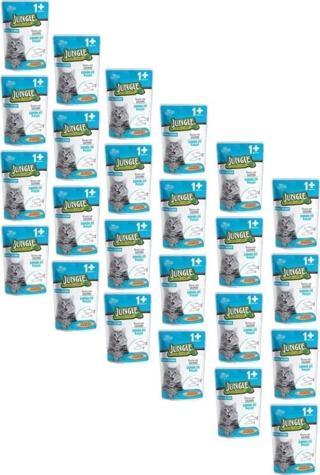 Jungle Pouch Gravy Soslu Somonlu Kedi Maması 100 Gr X 24 Adet