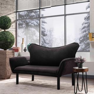 Pafu Chatto İkili Kanepe - Siyah