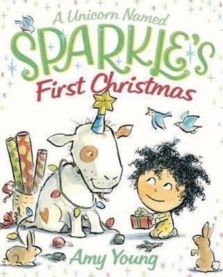 A Unicorn Named Sparkle's First Christmas - Amy Young - fsg book