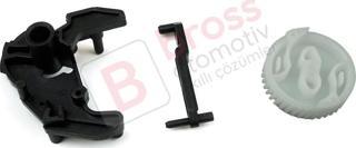 BDP148-2 BMW 1 3 5 X5 X6 Z4 E90 E91 E92 E93 için Sağ Kapı Kilit Tamir Seti 51217202146