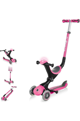 Globber Go Up Deluxe Play Scooter - Pembe 648-110
