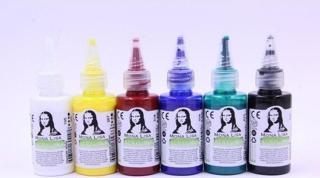 Südor Mona Lisa Acryl Ink Akrilik Mürekkep 6 Renk x 30 ml