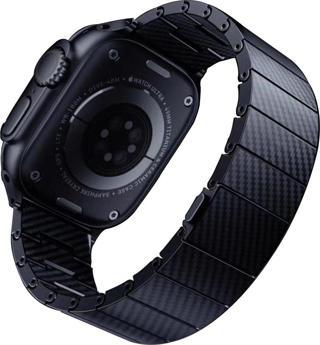 Apple Watch 42mm Zore KRD-90 600D Karbon Fiber Kordon