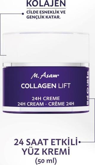 M.Asam Collagen Lift Nemlendirici Yüz Kremi 50 ml