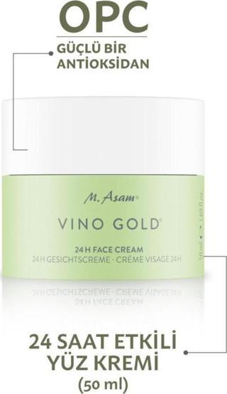 M.Asam VINO GOLD Yüz Kremi 50 ml