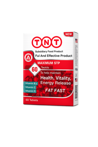 Zeus Nutrition TNT Maximum STP 60 Tablet Günlük Enerji & Vitamin Destek Takviyesi
